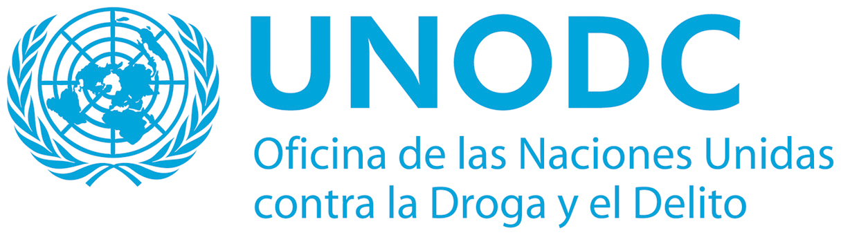 Logo Oficina de las Naciones Unidas contra la Droga y el Delito